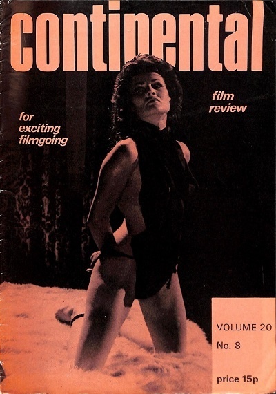 Continental Film Review Volume 20 Number 8 1973 year