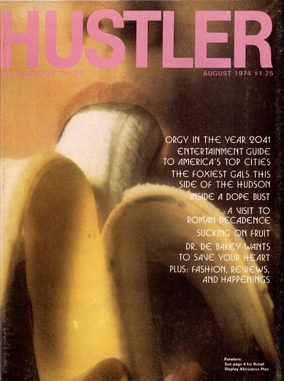 Hustler Volume 1 Number 2 1974 year