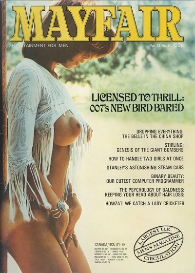 Mayfair Volume 12 Issue 8 1977 year