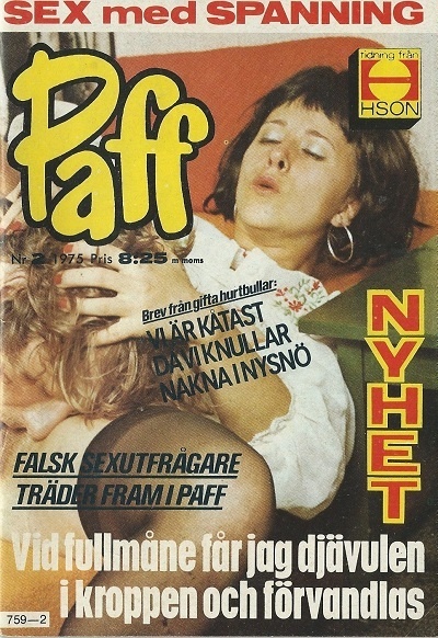 Paff Magazine Number 2 1975 year