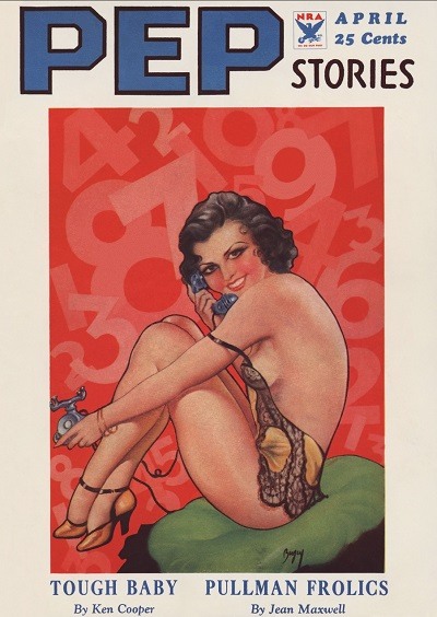 Pep Stories Volume 4 Number 4 1934 year