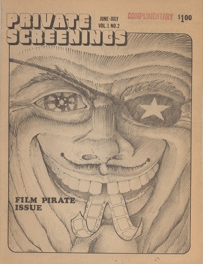 Private Screenings Volume 1 Number 2 1975 year