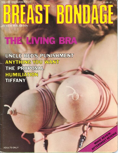 Breast Bondage Volume 1 Number 5 1982 year