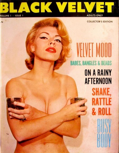 Black Velvet Volume 1 Number 1 1963 year