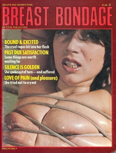 Breast Bondage Volume 1 Number 4 1982 year