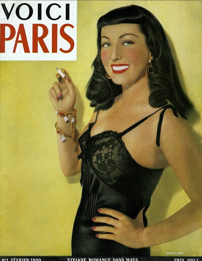 Voice Paris Number 1 1950 year