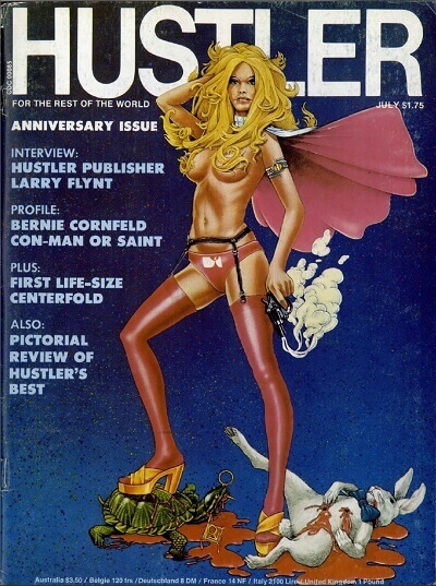 Hustler Volume 2 Number 7 1975 year