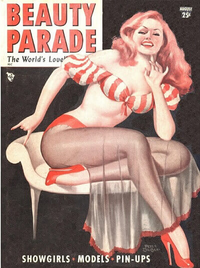 Beauty Parade Volume 7 Number 3 1948 year