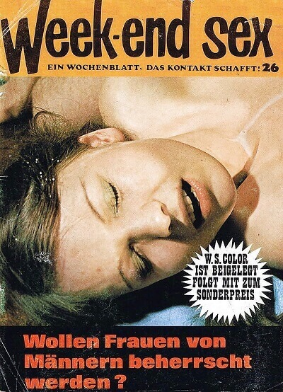 Week-end Sex Volume 2 Number 26 1971 year