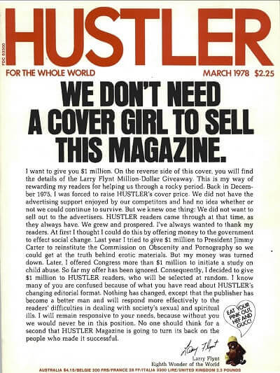 Hustler Volume 5 Number 3 1978 year