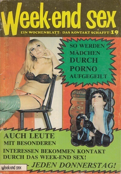 Week-end Sex Volume 9 Number 19 1978 year