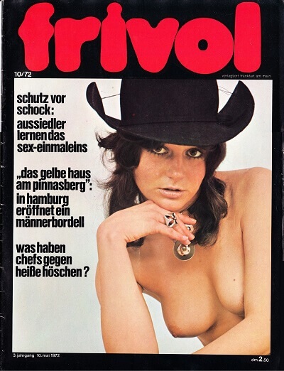 Frivol Volume 3 Number 10 1972 year