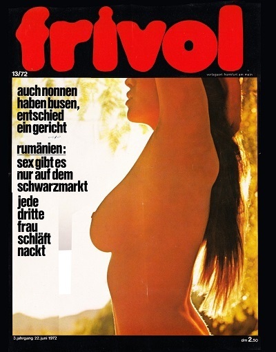Frivol Volume 3 Number 13 1972 year
