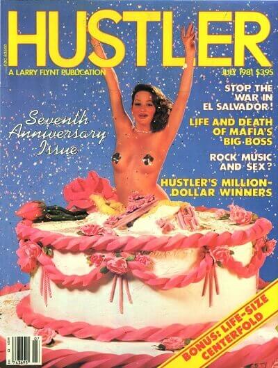 Hustler Volume 8 Number 7 1981 year