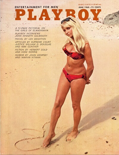 Playboy Number 6 1968 year