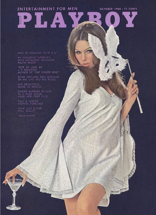 Playboy Number 10 1968 year