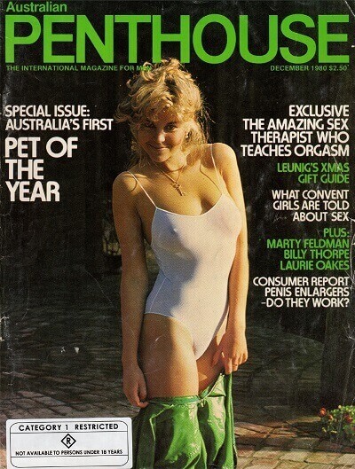 Penthouse Australian Number 12 1980 year