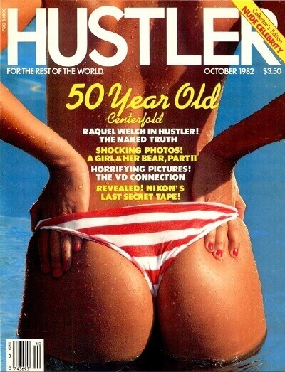 Hustler Volume 9 Number 10 1982 year