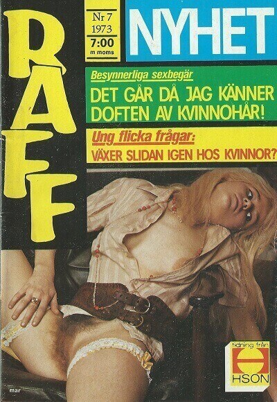 Raff Magazine Number 7 1973 year