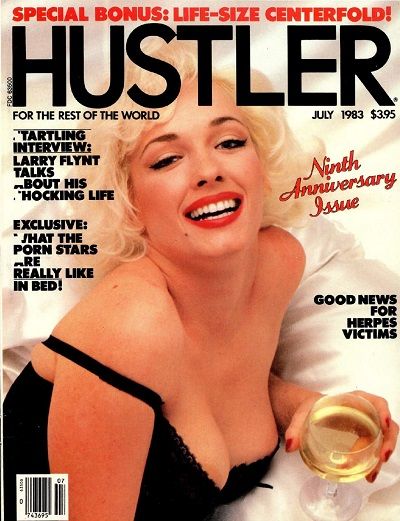 Hustler Volume 10 Number 7 1983 year