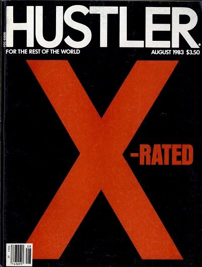 Hustler Volume 10 Number 8 1983 year