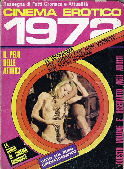 Cinema Erotico 1972 year