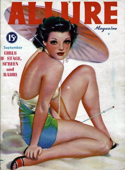 Allure Magazine Volume 1 Number 3 1937 year