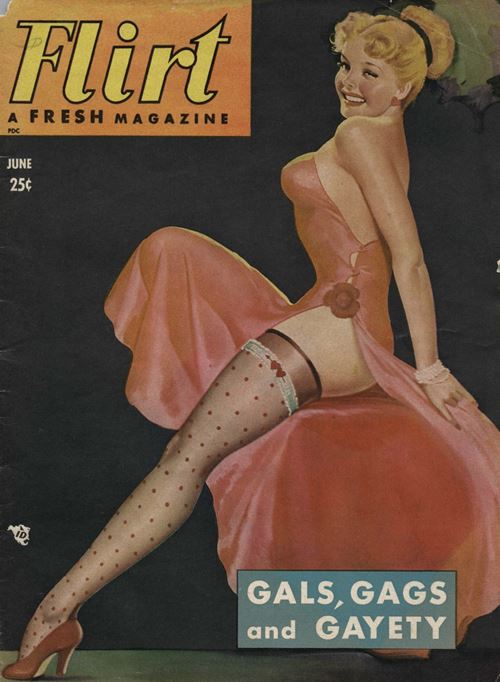 Flirt Volume 4 Number 3 1951 year