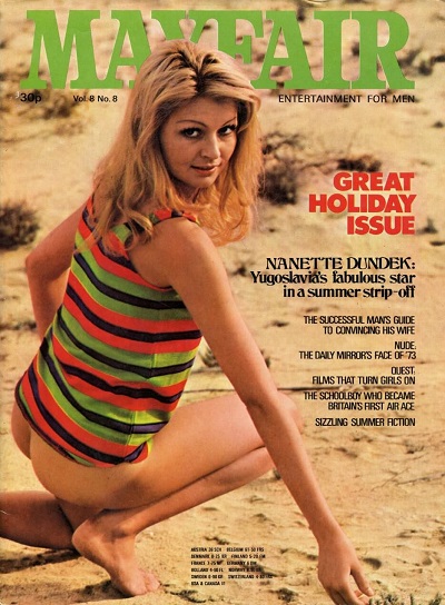 Mayfair Volume 8 Issue 8 1973 year
