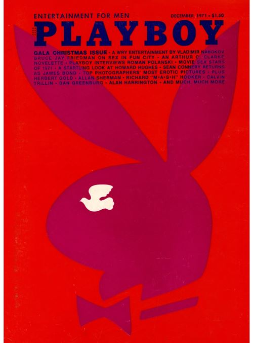 Playboy Number 12 1971 year