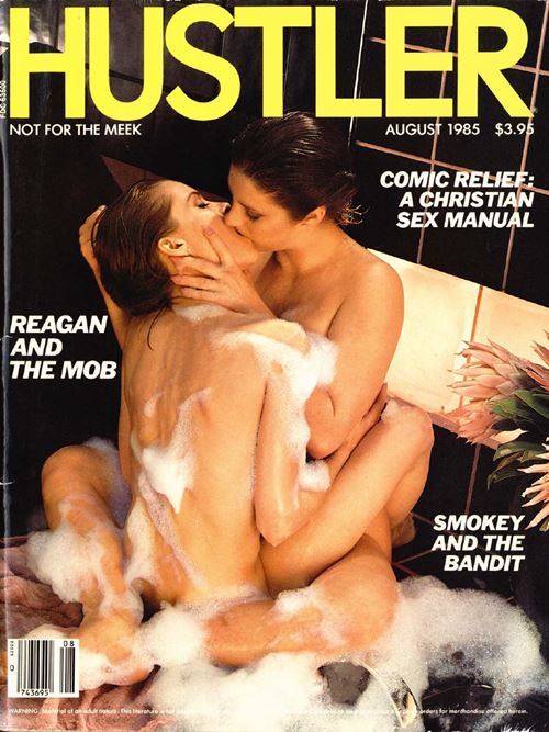 Hustler Volume 12 Number 8 1985 year
