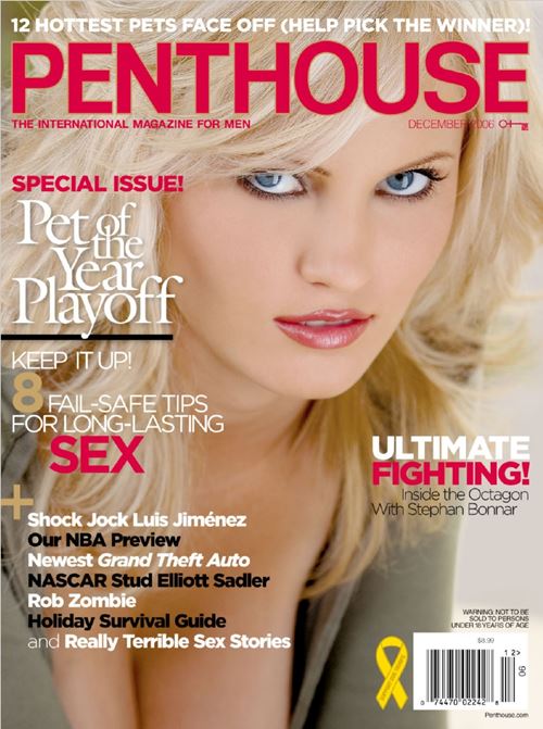 Penthouse USA Number 12 2006 year