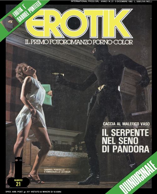 Erotik Volume 1 Number 21 1982 year