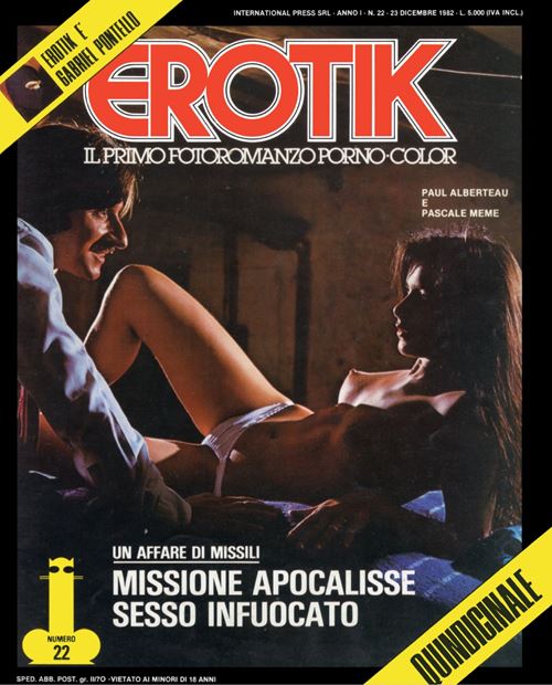 Erotik Volume 1 Number 22 1982 year