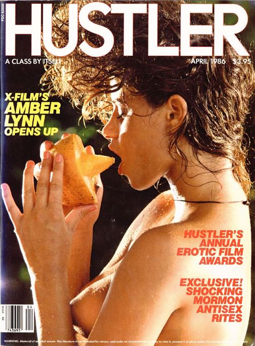 Hustler Volume 13 Number 4 1986 year