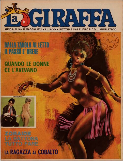 La Giraffa Volume 1 Number 10 1972 year
