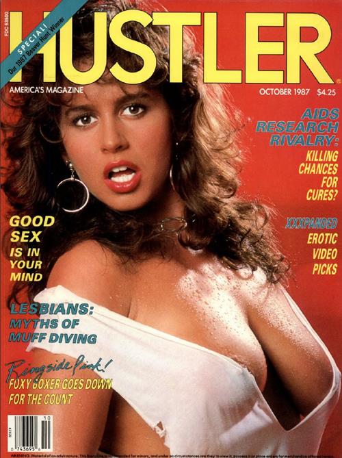 Hustler Volume 14 Number 10 1987 year
