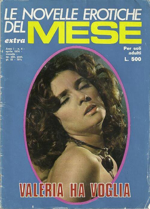 Le Novelle Erotiche del Mese Extra Number 4 1974 year