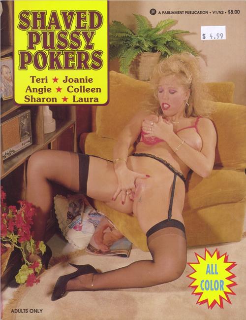 Shaved Pussy Pokers Volume 1 Number 2 1990 year