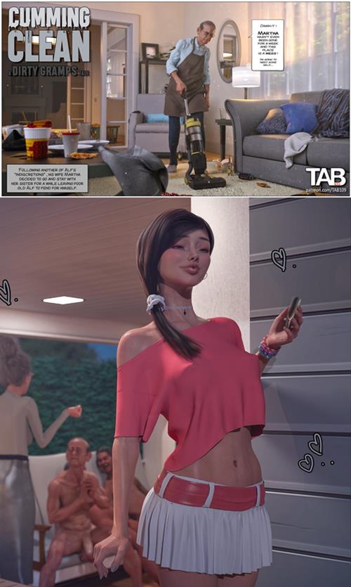 Cumming Clean - Dirty Gramps