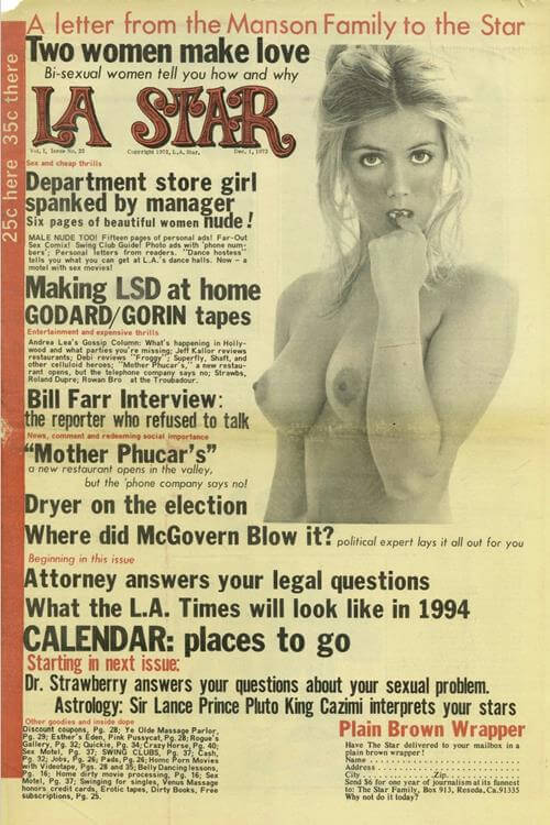 L.A. Star Volume 1 Number 22 1972 year