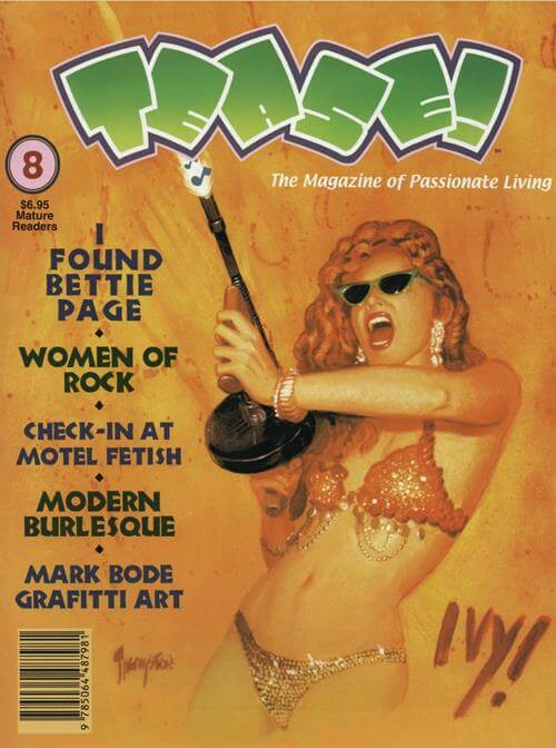 Tease Burlesque Magazine Number 8 2003 year