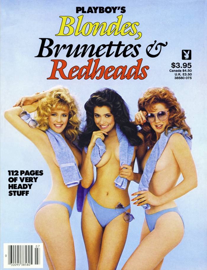 Playboy's Blondes, Brunettes and Redheads 1985 year