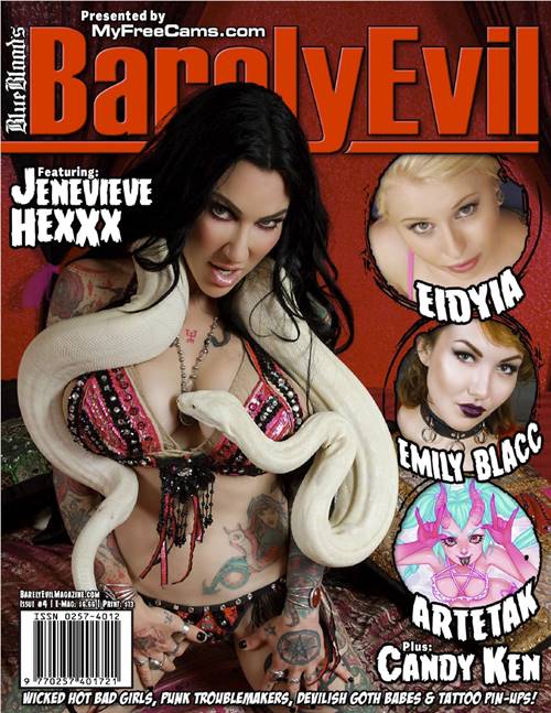 Blue Blood's Barely Evil Issue 4 2018 year